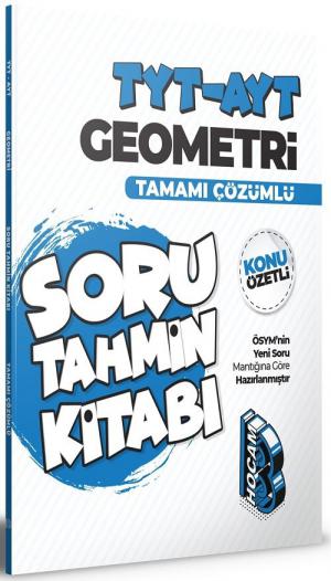 AYT Geometri Tamamı Çözümlü Soru Tahmin Kitabı Zeta Fotokopi