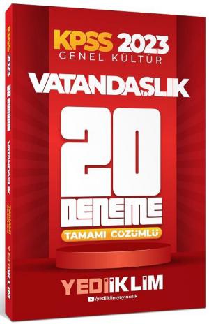 Vatandaşlık Tamamı Çözümlü 20 Deneme Zeta Fotokopi