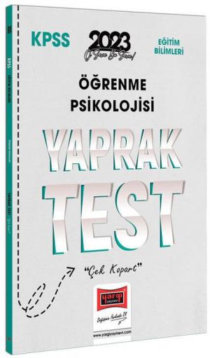 Öğrenme Psikolojisi Yaprak Test