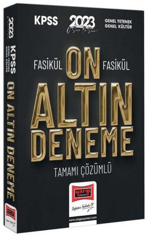 10 Altın Fasikül Deneme Zeta Fotokopi