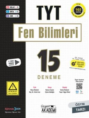 TYT FEN BİLİMLERİ 15 Lİ DENEME Zeta Fotokopi
