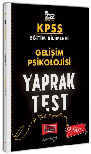 GELİŞİM PSİKOLOJİSİ YAPRAK TEST