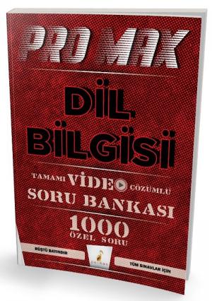 Promax Dil Bilgisi Tamamı Video Çözümlü Soru Bankası