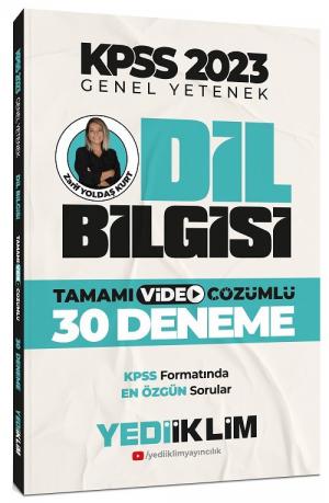 KPSS Genel Yetenek Dil Bilgisi Tamamı Video Çözümlü 30 Deneme Zeta Fotokopi