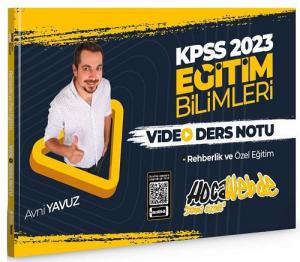 Rehberlik ve Özel Eğitim Video Ders Notları