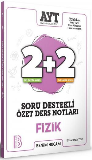 AYT Fizik 2+2 Soru Destekli Özet Ders Notları Zeta Fotokopi