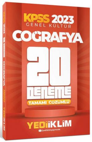 Coğrafya Tamamı Çözümlü 20 Deneme