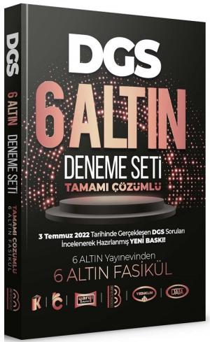 DGS Tamamı Çözümlü 6 Altın Deneme Seti Zeta Fotokopi