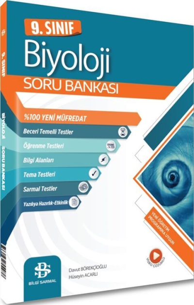 9. Sınıf Biyoloji Soru Bankası Bilgi Sarmal Yayınları Zeta Fotokopi