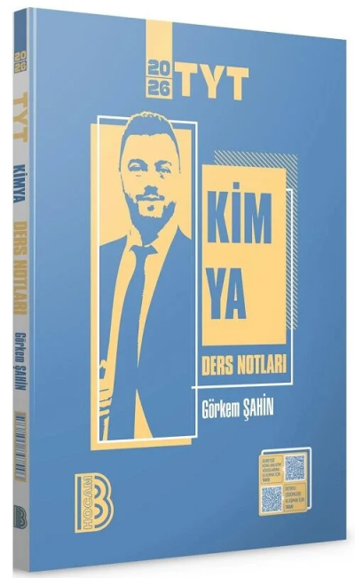 2026 YKS TYT Kimya Ders Notları Görkem Şahin Benim Hocam Yayınları Zeta Fotokopi