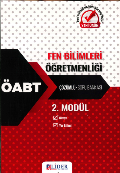 FEN BİLİMLERİ ÖĞRETMENLİĞİ ÇÖZÜMLÜ SORU BANKASI (KİMYA- YER BİLİMİ) 2. MODÜL Zeta Fotokopi