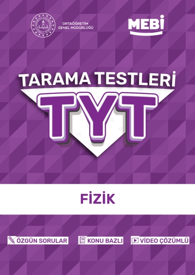 TYT Tarama Testleri Fizik MEBİ OGM Zeta Fotokopi