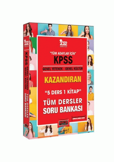 2022 KPSS GY GK 5 Ders 1 Kitap Kazandıran Tüm Dersler Soru Bankası