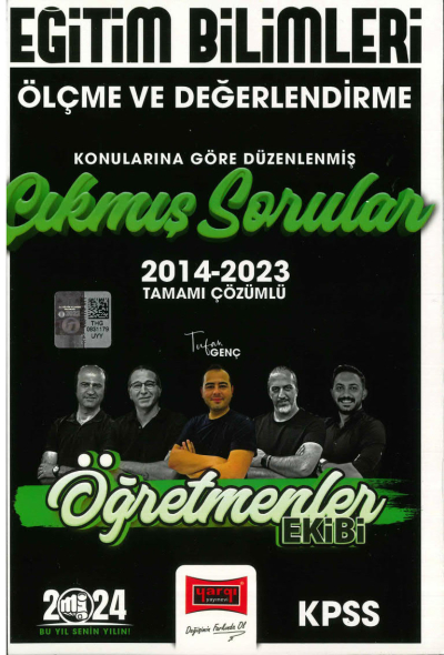 ÖLÇME VE DEĞERLENDİRME 2014-2023 TAMAMI ÇÖZÜMLÜ ÇIKMIŞ SORULAR (ÖĞRETMENLER EKİBİ)