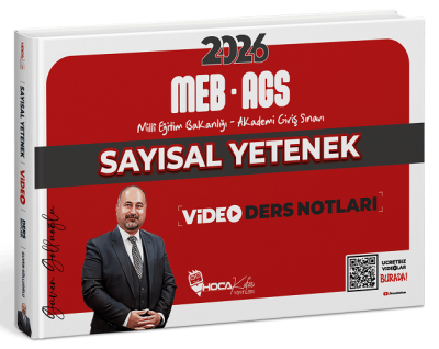 2026 MEB-AGS Sayısal Yetenek Video Ders Notları Güven Göllüoğlu Hoca Kafası Yayınları Zeta Fotokopi
