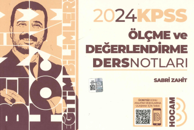 ÖLÇME VE DEĞERLENDİRME DERS NOTLARI