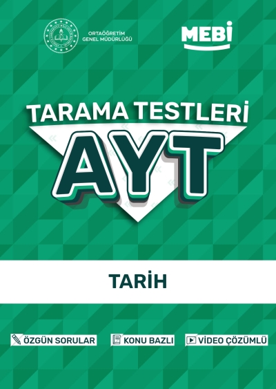 AYT Tarama Testleri Tarih MEBİ OGM
