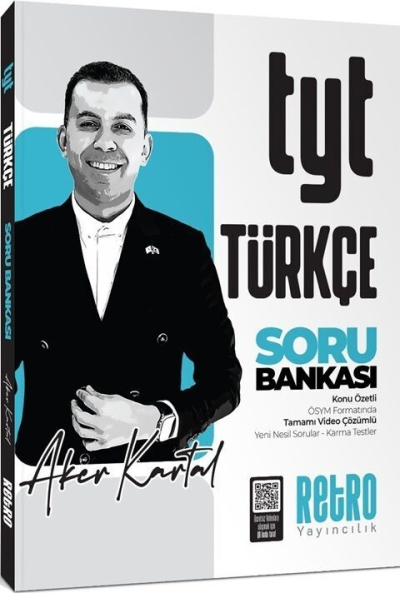 2026 Model TYT Aker Kartal Türkçe Soru Bankası Retro Yayın Zeta Fotokopi