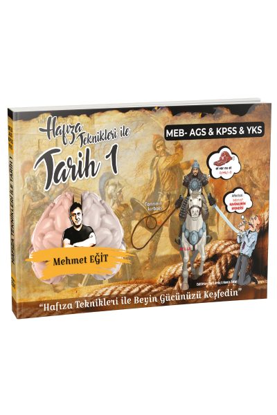 2025 MEB AGS KPSS YKS Hafıza Teknikleri İle Tarih-1 Mehmet Eğit Zeta Fotokopi