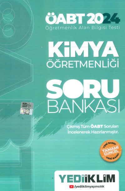 ÖABT KİMYA ÖĞRETMENLİĞİ SORU BANKASI Zeta Fotokopi