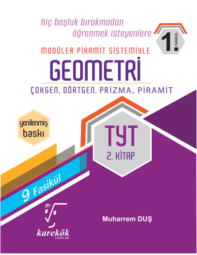 TYT AYT Geometri Mps 2.Kitap (9 Fasikül) Zeta Fotokopi