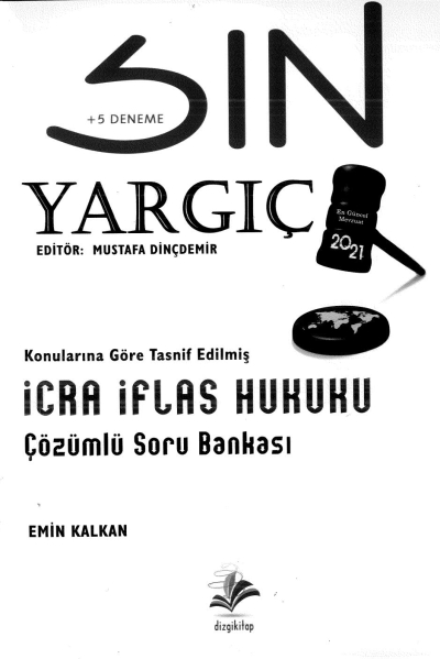 YARGIÇ İCRA İFLAS HUKUKU ÇÖZÜMLÜ SORU BANKASI Zeta Fotokopi