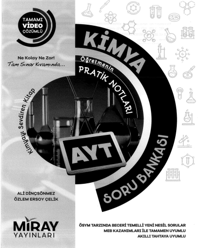 AYT KİMYA ÖĞRETMENİN PRATİK NOTLARI SORU BANKASI Zeta Fotokopi