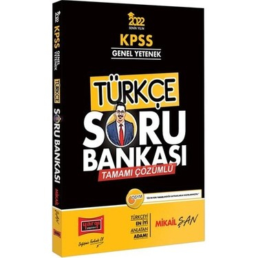 KPSS Genel Yetenek Tamamı Çözümlü Türkçe Soru Bankası Zeta Fotokopi
