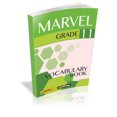 Vocabulary Book - Marvel Grade 11 Zeta Fotokopi