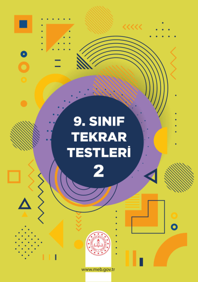 9. Sınıf Tekrar Testleri 2 Zeta Fotokopi