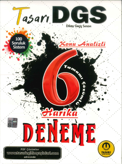 DGS KONU 6 HARİKA DENEME KONU ANALİZLİ Zeta Fotokopi