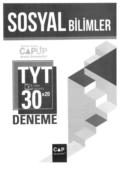 TYT Sosyal Bilimler 30 x 20 Up Deneme Zeta Fotokopi