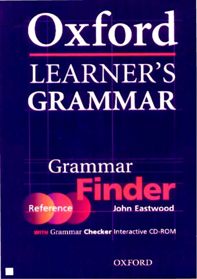 Oxford Learner's Grammar Grammar Finder Zeta Fotokopi