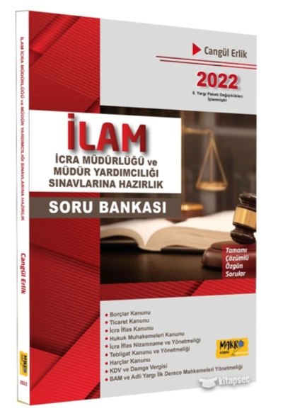 İLAM İCRA MÜDÜRLÜĞÜ SORU BANKASI ÇÖZÜMLÜ Zeta Fotokopi