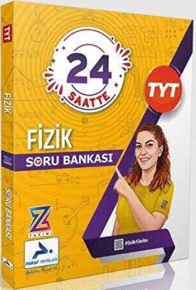 Z Takımı 24 Saatte TYT Fizik Soru Bankası PRF Paraf Yayınları Zeta Fotokopi