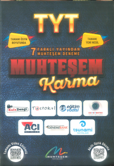 TYT Muhteşem Karma 7 Farklı Yayından 7 Muhteşem Deneme Zeta Fotokopi