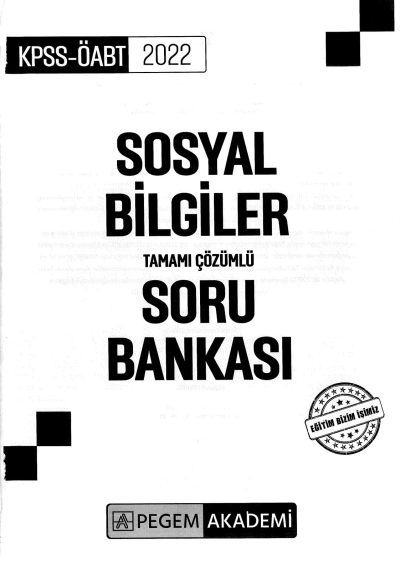 SOSYAL BİLGİLER TAMAMI ÇÖZÜMLÜ SORU BANKASI