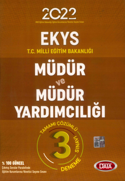 MÜDÜR VE MÜDÜR YARDIMCILIĞI 3 DENEME SINAVI TAMAMI ÇÖZÜMLÜ Zeta Fotokopi