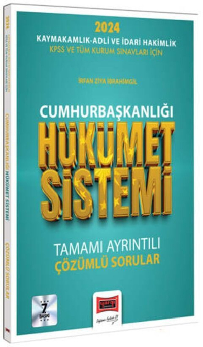 Yargı Yayınları 2024 Cumhurbaşkanlığı Hükümet Sistemi Zeta Fotokopi