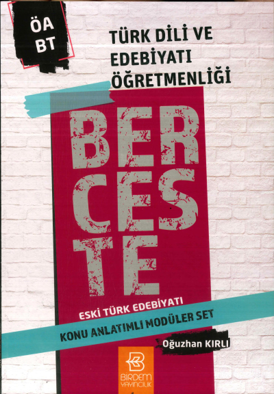 BERCESTE ESKİ TÜRK EDEBİYATI KONU ANLATIMLI MODÜLER SET Zeta Fotokopi