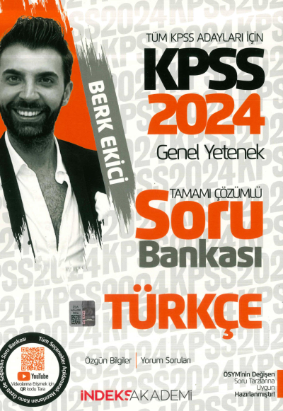 TÜRKÇE TAMAMI ÇÖZÜMLÜ SORU BANKASI İNDEKS AKADEMİ BERK EKİCİ Zeta Fotokopi