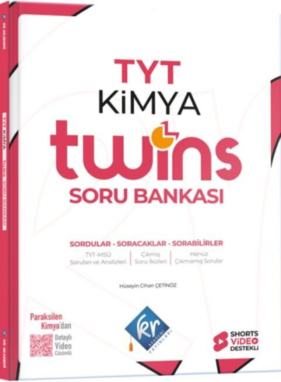 TYT Twins Kimya Soru Bankası KR Akademi Yayınları Zeta Fotokopi