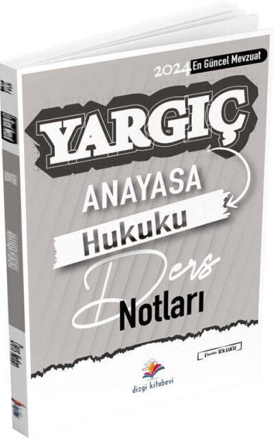 Dizgi Kitap 2024 Yargıç Anayasa Hukuku Ders Notları - Sosyal Aygün Dizgi Kitap Zeta Fotokopi