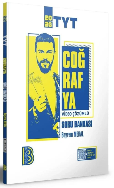 2026 YKS TYT Coğrafya Soru Bankası Çözümlü Bayram Meral Benim Hocam Yayınları Zeta Fotokopi