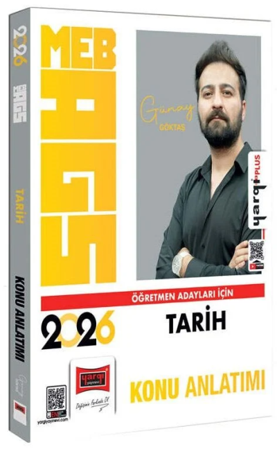2026 MEB-AGS Öğretmen Adayları İçin Tarih Konu Anlatımı (Günay Göktaş) Yargı Yayınları Zeta Fotokopi
