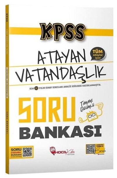 KPSS Vatandaşlık Atayan Soru Bankası Hoca Kafası Zeta Fotokopi