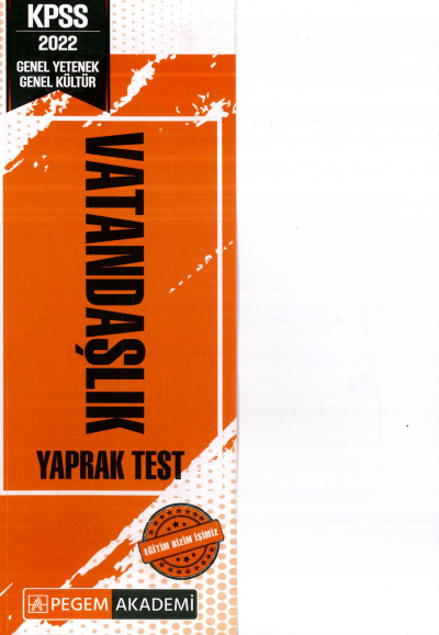 VATANDAŞLIK YAPRAK TEST Zeta Fotokopi