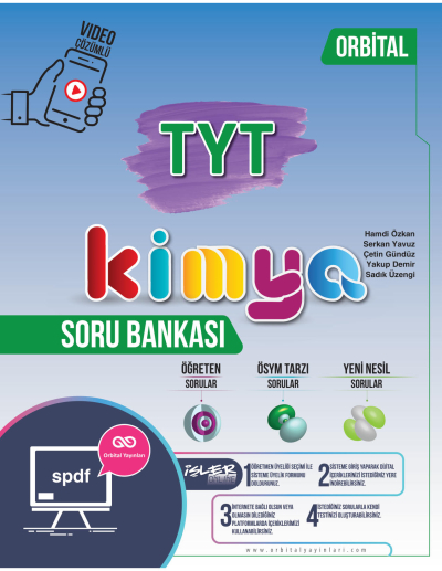 TYT Kimya Soru Bankası Orbital Zeta Fotokopi