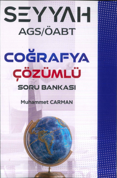2025 AGS ÖABT SEYYAH Coğrafya Çözümlü Soru Bankası Muhammet Carman Zeta Fotokopi