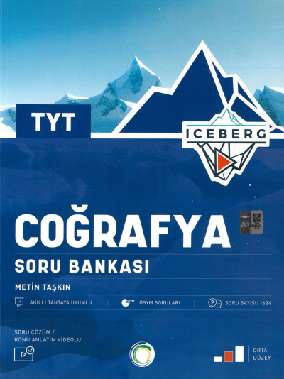 TYT ICEBERG Coğrafya Soru Bankası Orta Düzey Zeta Fotokopi
